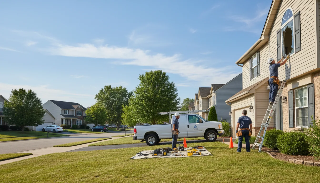 Expert window installer providing residential service in Teaberry, KY